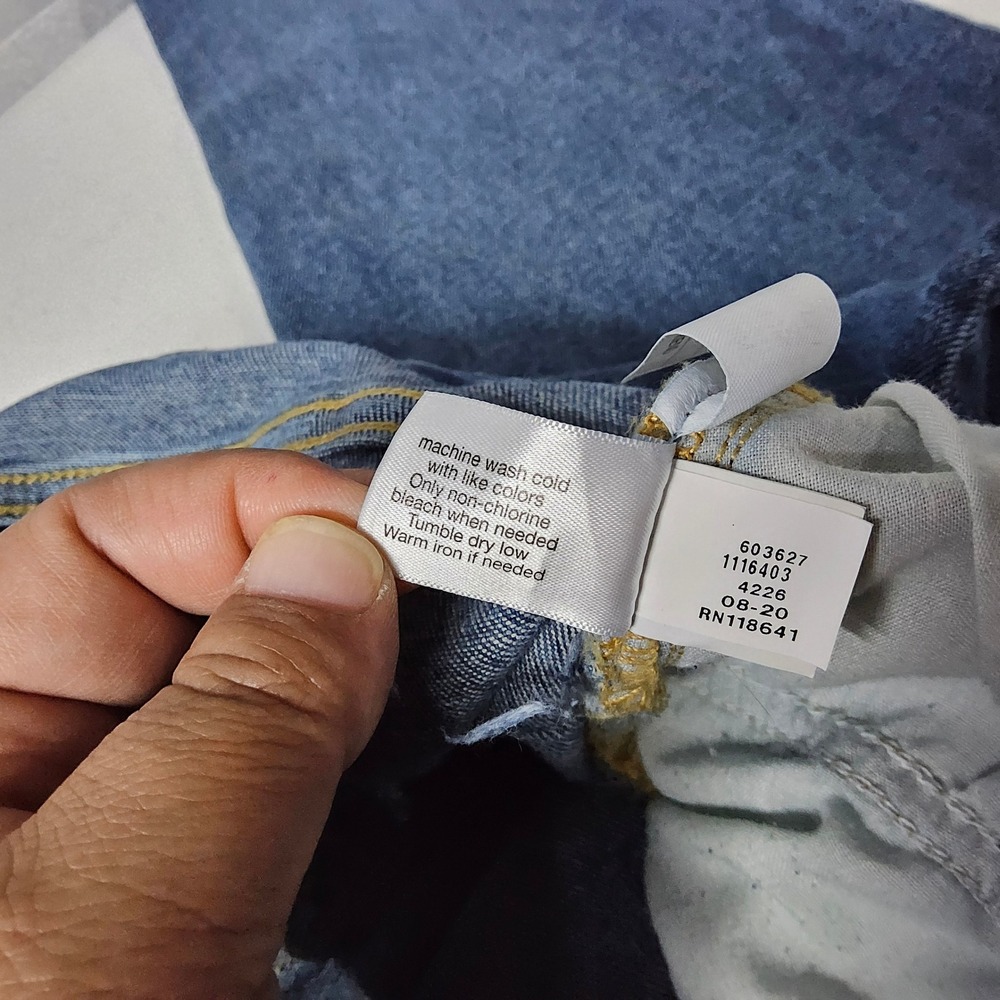 Lane Bryant Signature Fit Flex Magic‎ Waistband Mid Rise Boyfriend Jeans 18 - Picture 7 of 13
